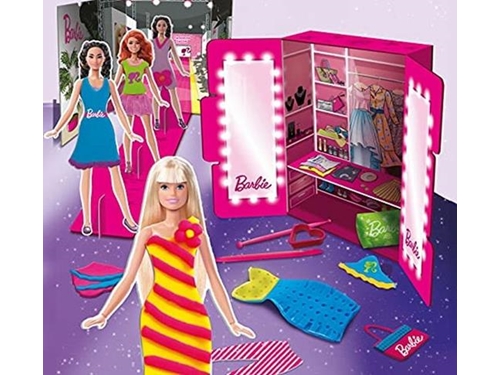 Barbie: Lisciani - Puzzle Maxifloor 4 X 48 - Lisciani - Puzzle per bambini  - Giocattoli